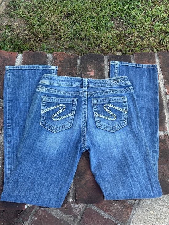 Silver Jeans Denim - Silver "Aiko" boot cut blue jeans size 29